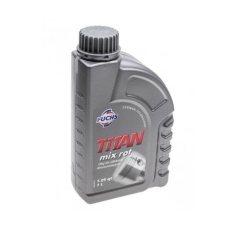 Olej 2T Titan Mix Fuchs 1l czerwony