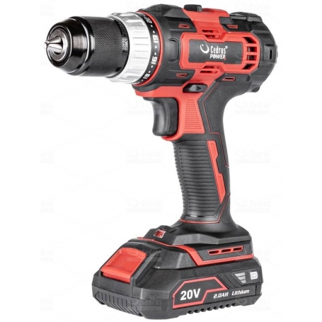 Wiertarko–wkrętarka Cedrus Power+ D40Li-SET z baterią i ładowarką w walizce