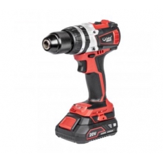 Wiertarko–wkrętarka udarowa Cedrus Power+ HD58Li-SET z baterią i ładowarką w walizce