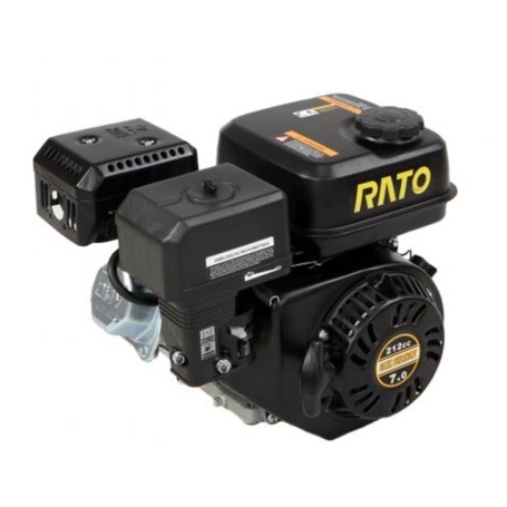 Silnik Rato R210 śr 20 mm wał poziomy walcowy